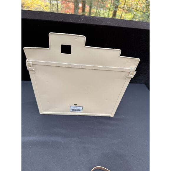 Vintage Southwest 3D Pueblo Metal 12" X 13" Wall Mount Cactus Gekko Mailbox - Picture 15 of 16